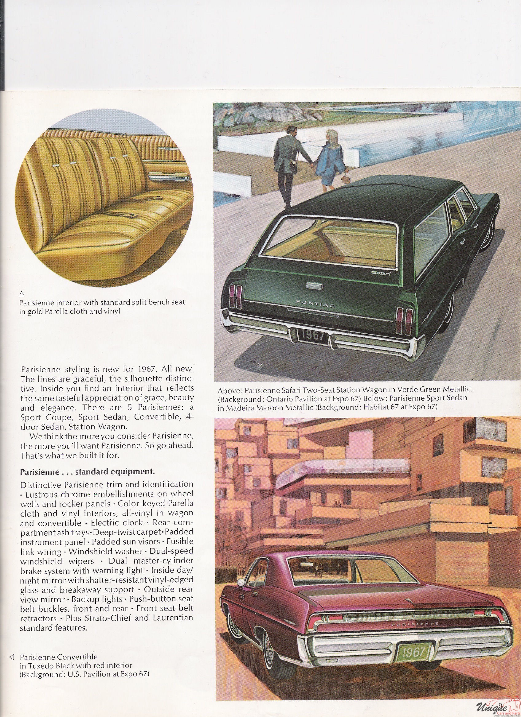 1967 Pontiac Canadian Brochure Page 6